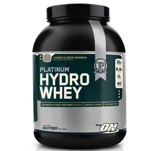 Platinum Hydro Whey - 1590g Cookeis & Cream - Optimum Nutrition