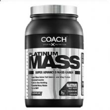 Platinum Mass - 1380g Mousse de Baunilha - Coach
