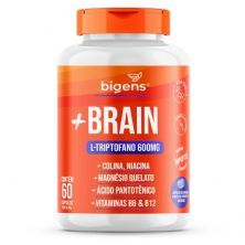 Plus Brain L-triptofano 600mg - 60 C�psulas - Bigens