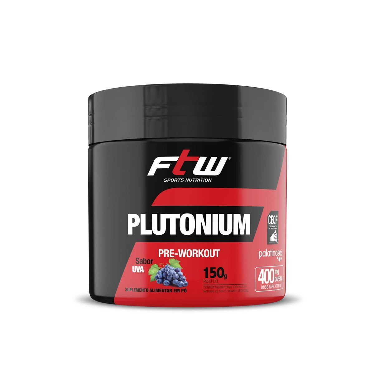 Plutonium Pre- Workout  - 150g Uva - FTW*** Data Venc. 28/02/2023