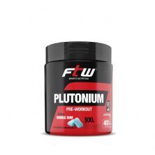 Plutonium Pre- Workut - 300g  Bubble Gum - FTW