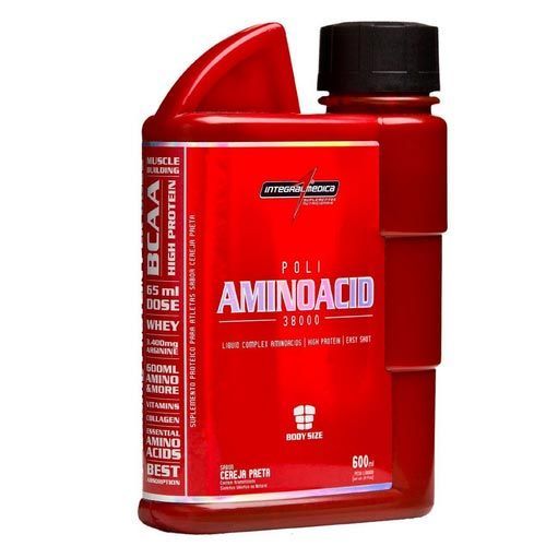 Poli Amino Acid 38000 (ZMA Cr) - Cereja Preta 600ml - Integralm�dica