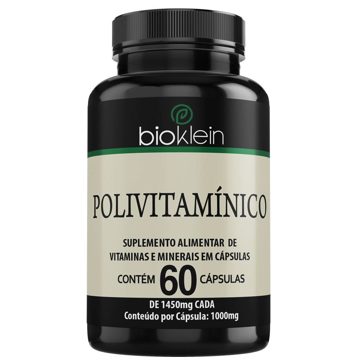 Polivitam�nico - 60 C�psulas - Bioklein