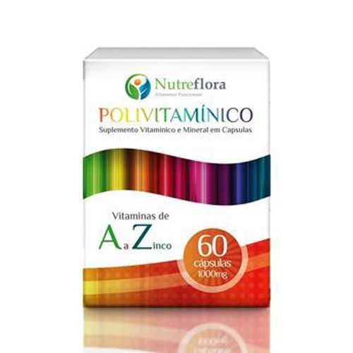 Polivitam�nico - 60 C�psulas - Nutreflora