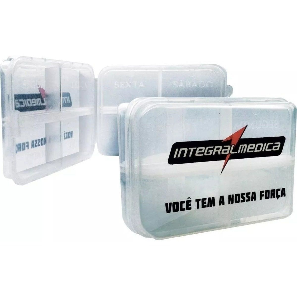 Porta C�psula Transparente - IntegralM�dica