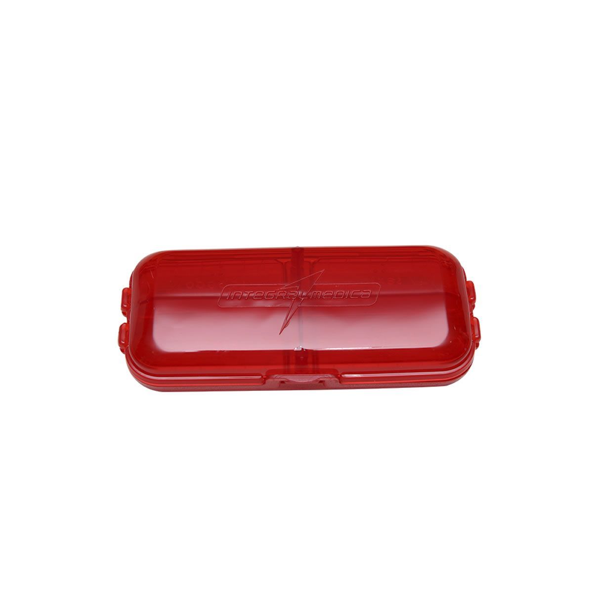 Porta C�psula Vermelho - IntegralM�dica