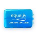 Porta Comprimido Plus - 8 Divis�rias Azul - Equaliv