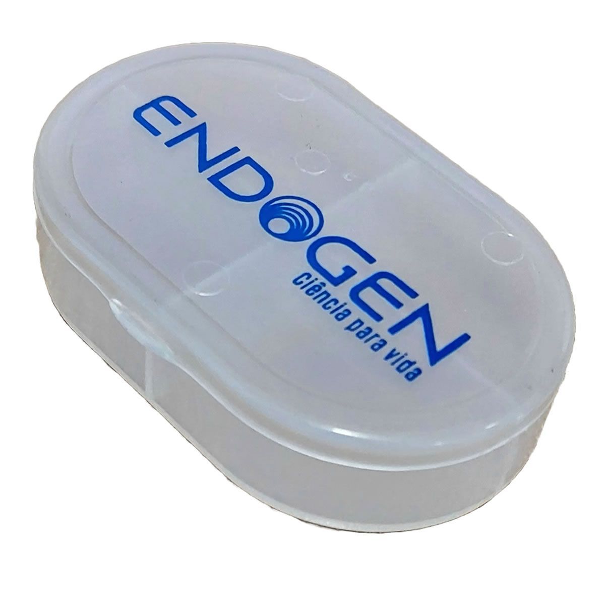 Porta Comprimidos - 4 Compartimentos Transparente - Endogen