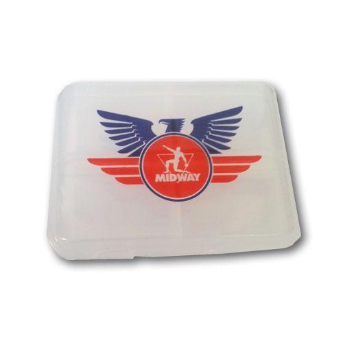 Porta Comprimidos-C�psulas - transparente - Midway