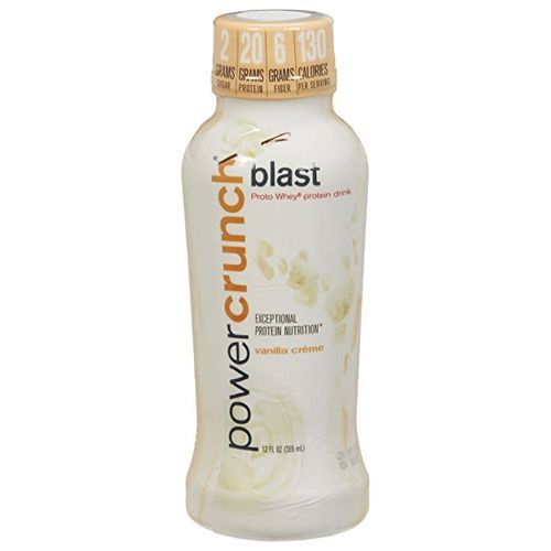 Powe Crunch Proto Whey Blast RTD - 355ml Vanilla Cr�me - BNRG*** Data Venc. 21/07/2018