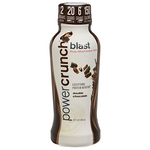 Powe Crunch Proto Whey Blast RTD - 355ml Double Chocolate - BNRG*** Data Venc. 21/07/2018