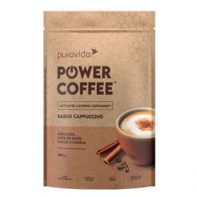 Power Coffee - 180g Refil Cappuccino - PuraVida