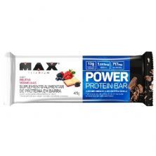 Power Protein Bar - 1 Unidade 41g Frutas Vermelhas - Max Titanium