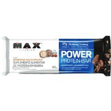 Power Protein Bar - 1 Unidade 90g Bombom de Avel� com Coco - Max Titanium