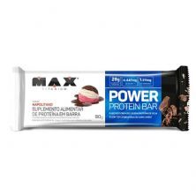 Power Protein Bar - 1 Unidade 90g Napolitano - Max Titanium