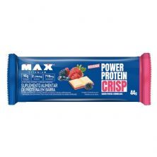 Power Protein Crisp - 1 Unidade de 44g Frutas Vermelhas - Max Titanium