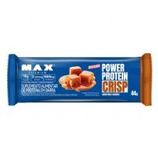 Power Protein Crisp - 1 Unidade de 44g Milk Caramel - Max Titanium