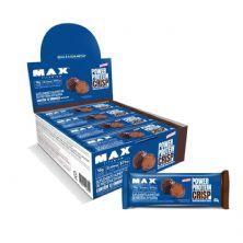 Power Protein Crisp - 12 unidades de 44g Dark Chocolate Truffle - Max Titanium