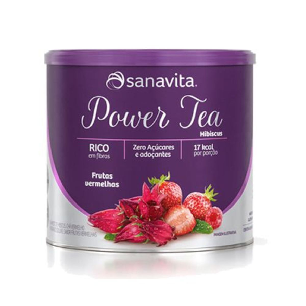 Power Tea - 200g Frutas Vermelhas - Sanavita