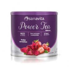 Power Tea - 200g Frutas Vermelhas - Sanavita