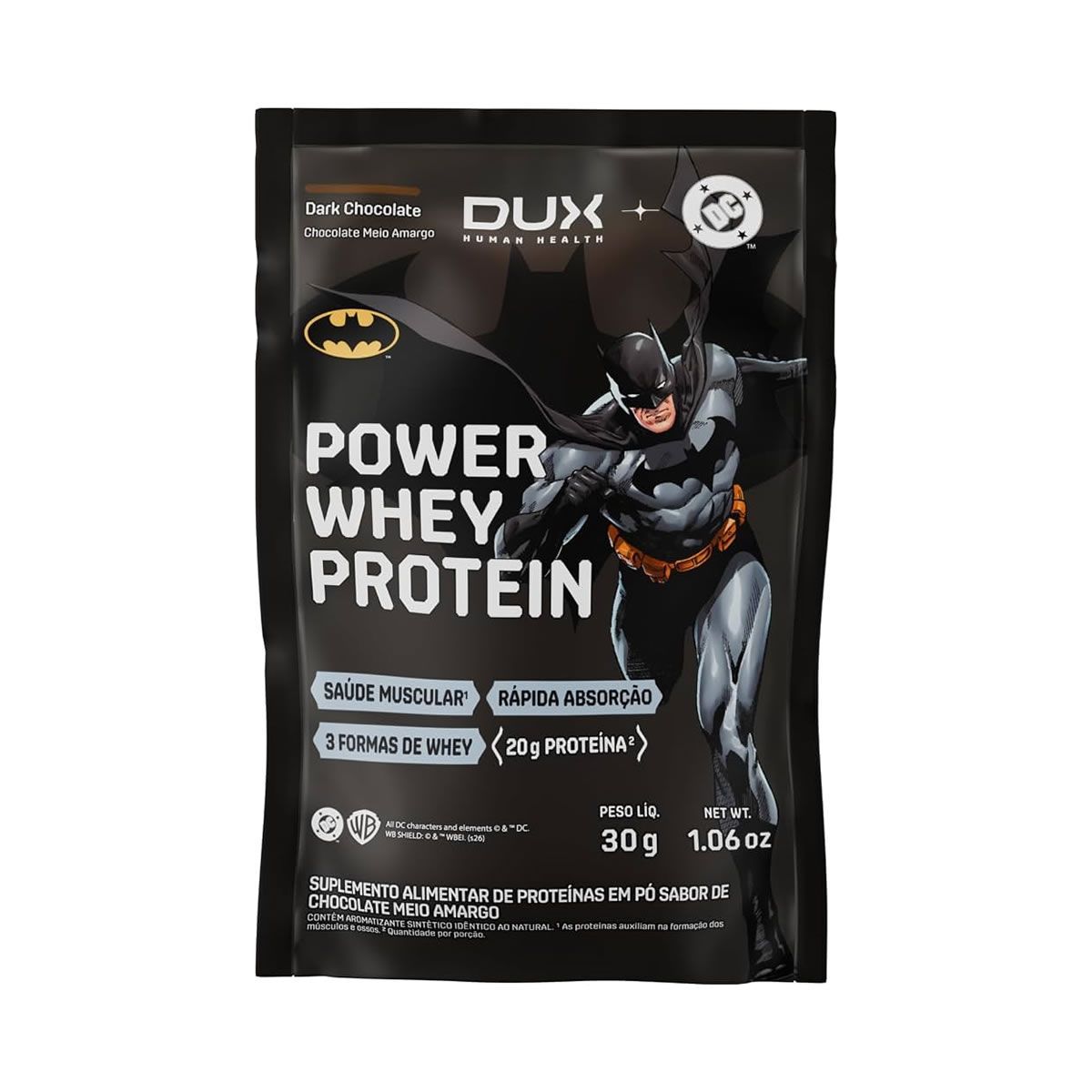 Power Whey Protein DC - 1 Sach� 30g Dark Chocolate - Dux Nutrition