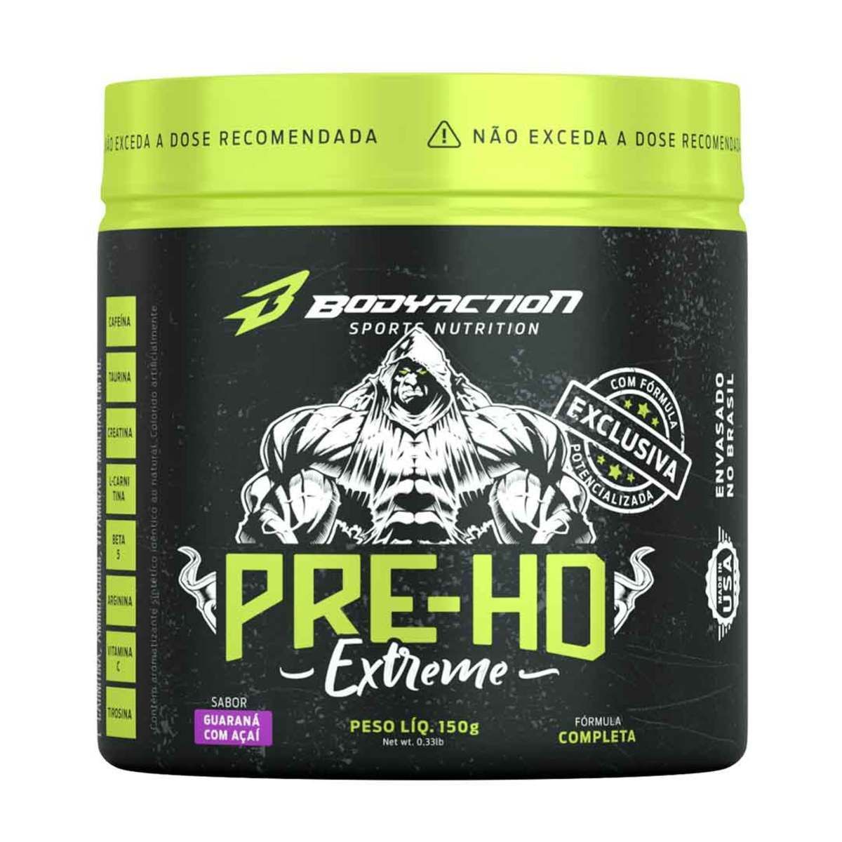 Pre-HD Extreme - 150g Guaran� com A�a� - BodyAction