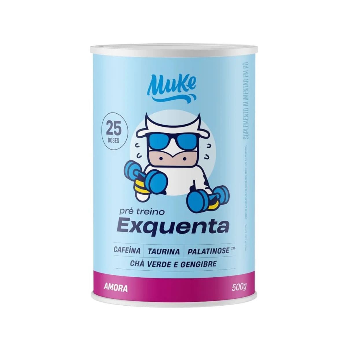 Pr�-Treino Exquenta Muke - 500g Amora - Mais Mu