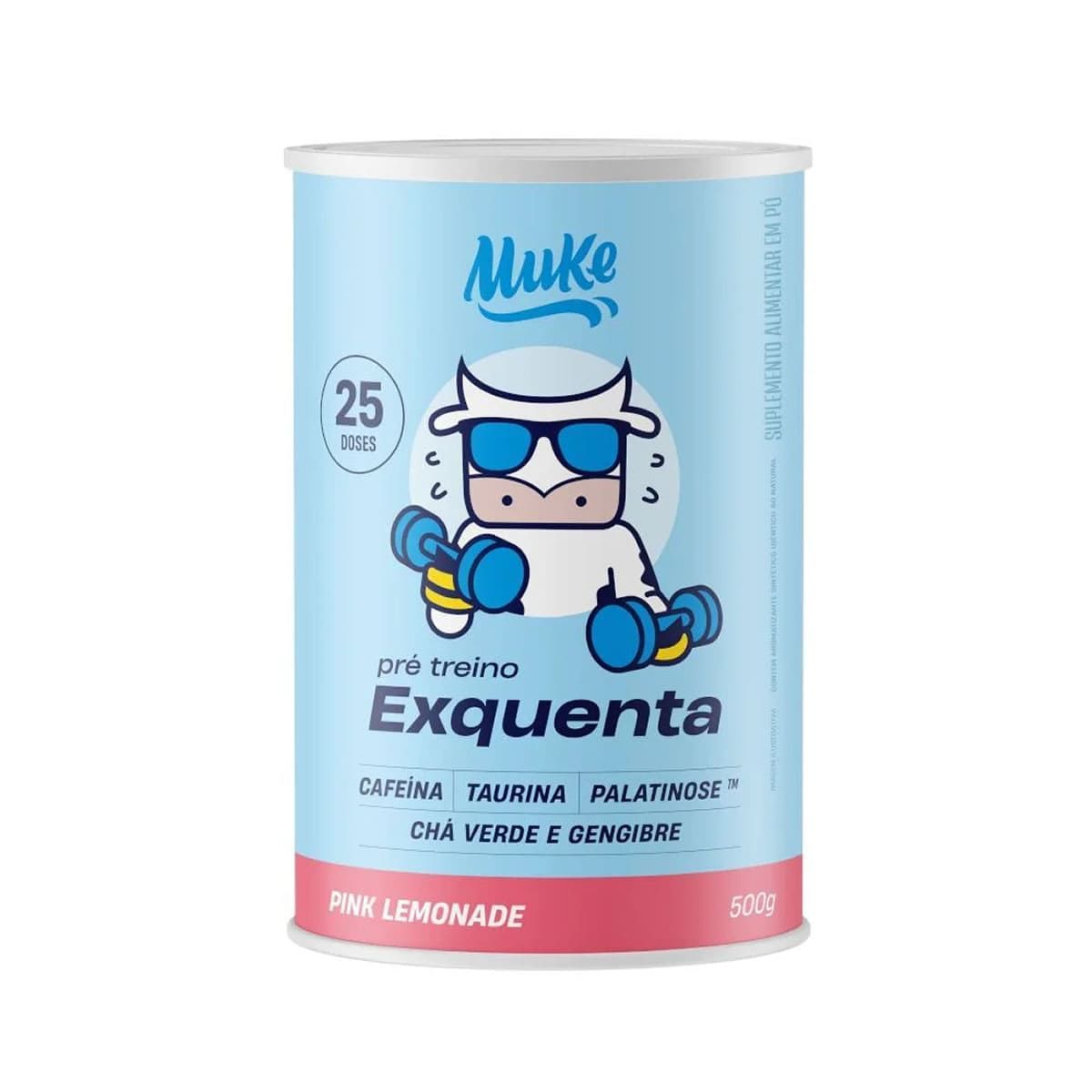 Pr�-Treino Exquenta Muke - 500g Pink Lemonade - Mais Mu