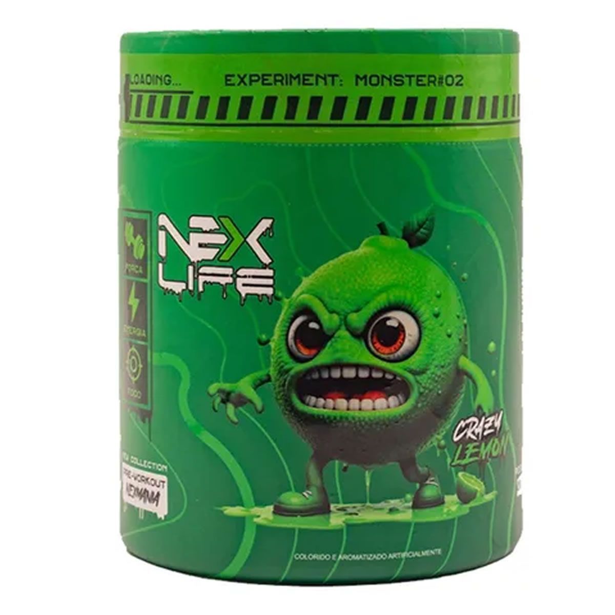 Pr� Treino Nexmania - 300g Lim�o - Nex Life