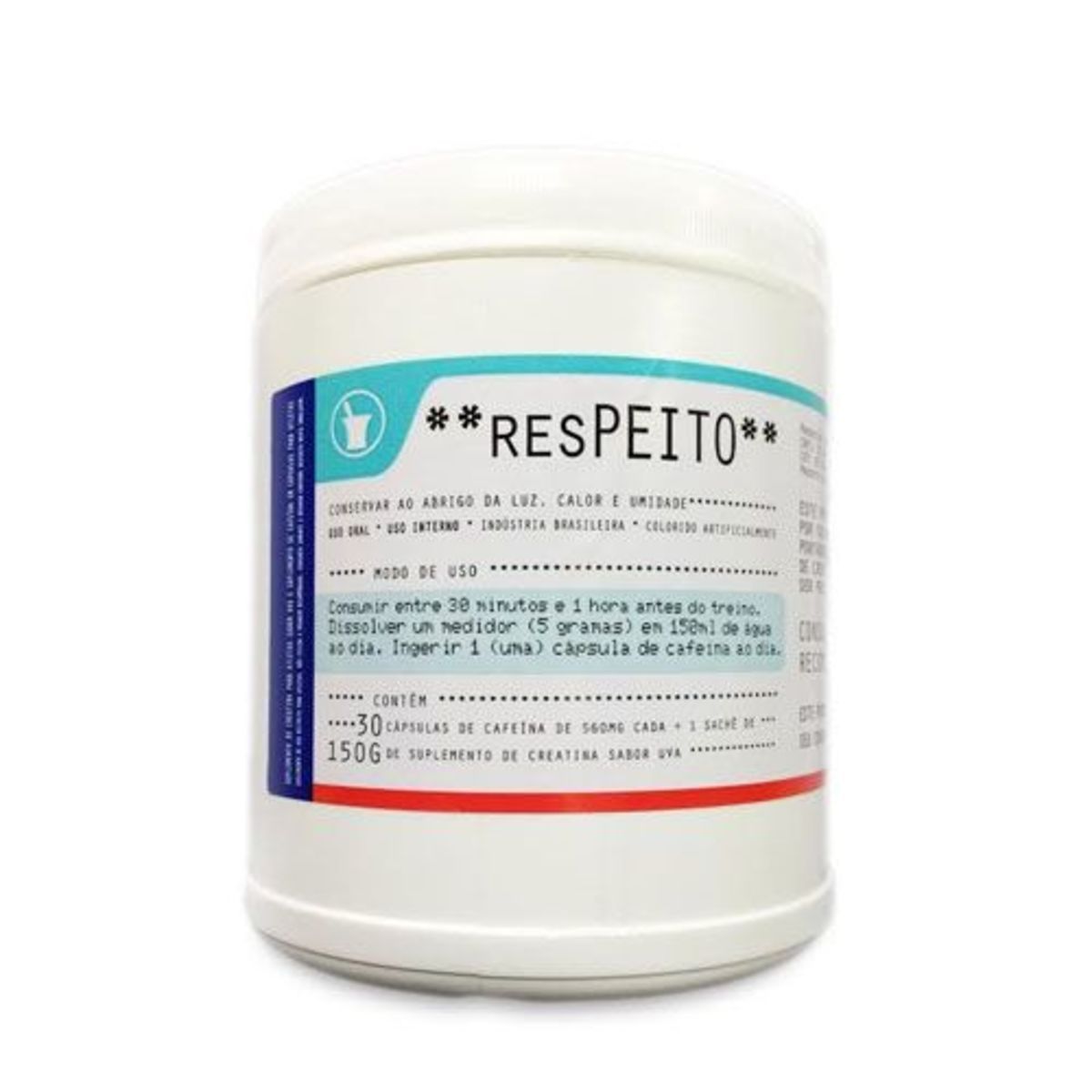 Pr� Treino resPEITO Tiago Toguro - 150g + 30 C�psulas - Power Supplements