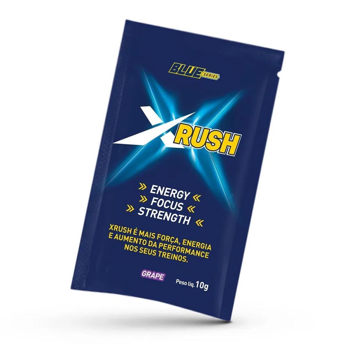 Pr� Treino X Rush - 1 Sach� 10g Grape - Blue Series