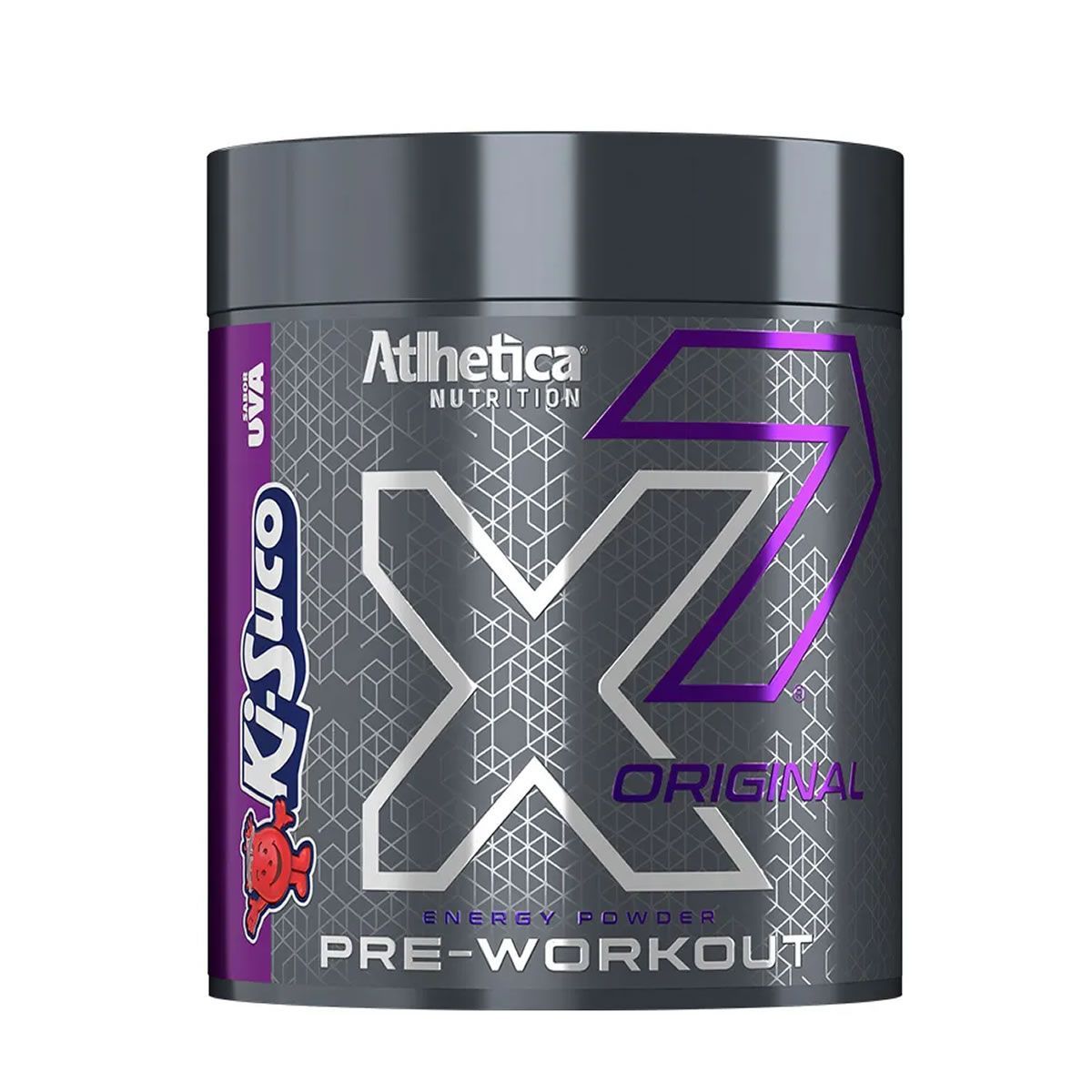 Pr�-treino X7 Original - 300g Uva - Atlhetica Nutrition