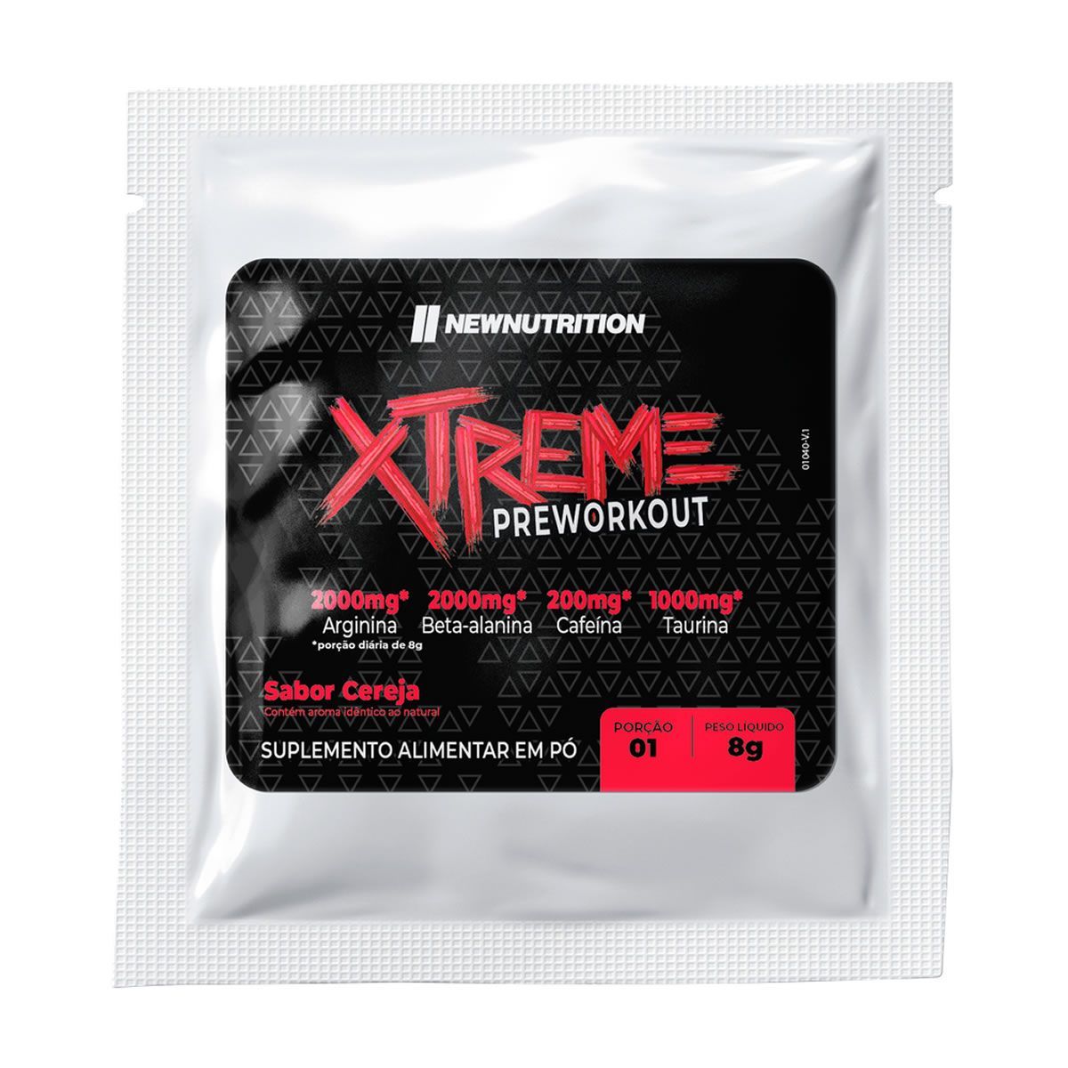 Pr�-treino Xtreme - 1 Sach� 8g Cereja - NewNutrition