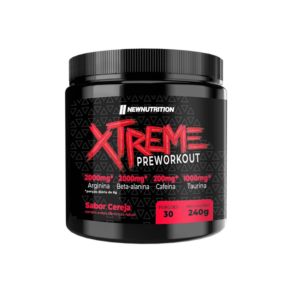 Pr�-treino Xtreme - 240g  Cereja - NewNutrition