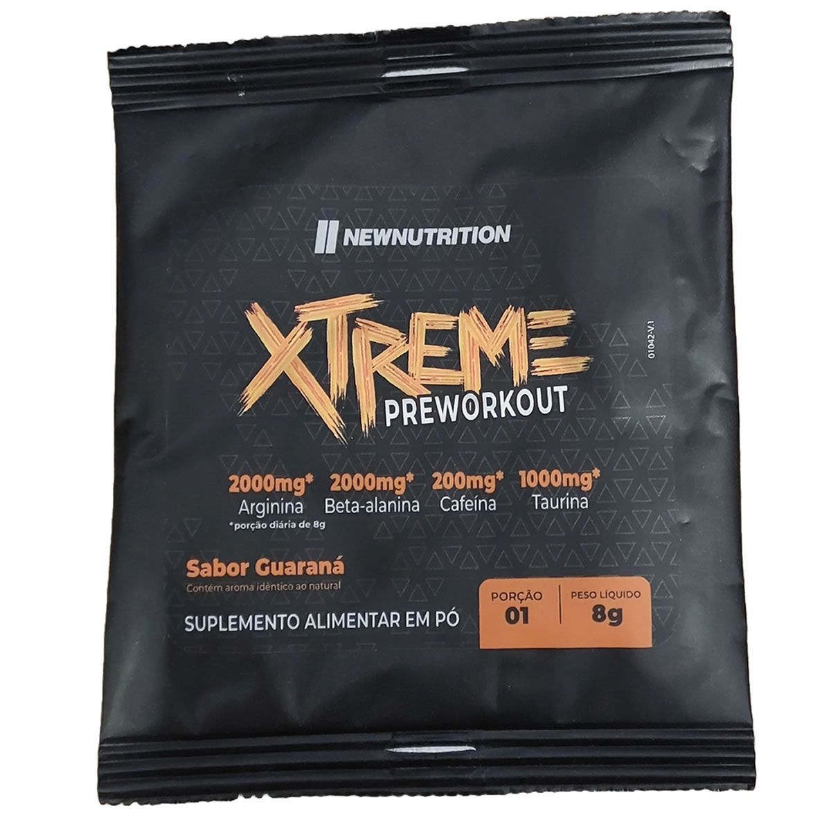 Pr�-Treino Xtreme PreWorkout - 1 Sach� 8g Guaran� - Newnutrition