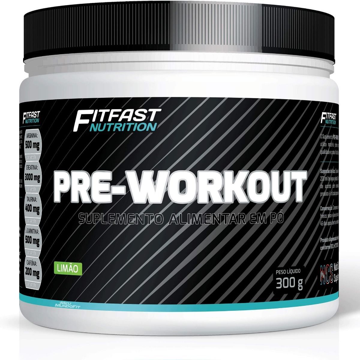 Pre Workout - 300g Lim�o - Fitfast  Nutrition