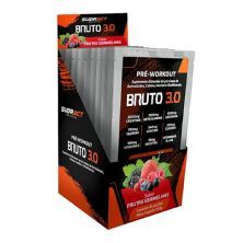 Pre Workout Bruto 3.0 - 10 Sach�s 10g Frutas Vermelhas - Sudract Nutrition