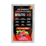 Pre Workout Bruto 3.0 - 10 Sach�s 10g Frutas Vermelhas - Sudract Nutrition