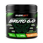 Pre Workout Bruto 6.0 - 300g Guaran� com A�a� - Sudract Nutrition*** Data Venc. 20/12/2024