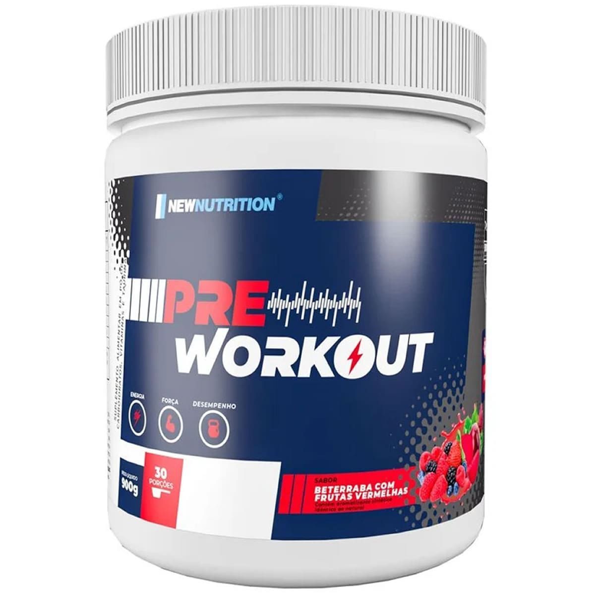 Pre Workout  Endurance Series - 900g Beterraba com Frutas Vermelhas - NewNutrition