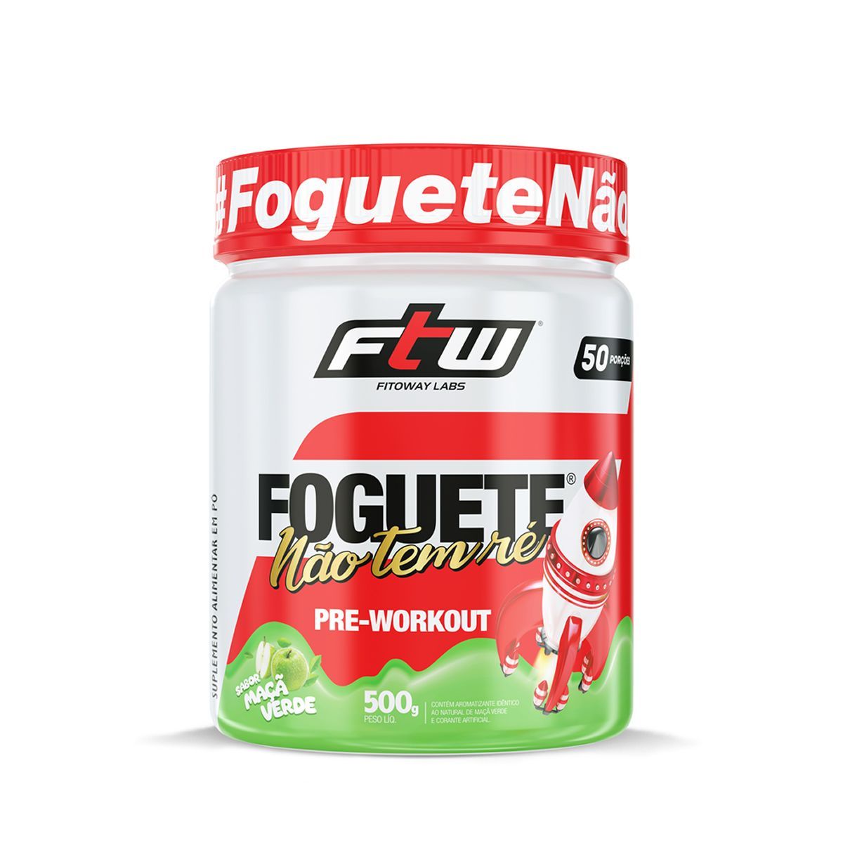 Foguete N�o Tem R� - 500g Ma�� Verde - Ftw