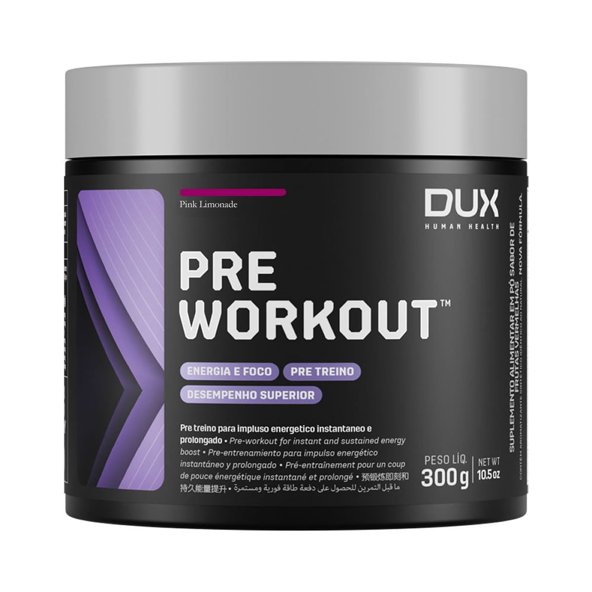 Pre Workout Original - 300g Pink Lemonade - Dux Nutrition