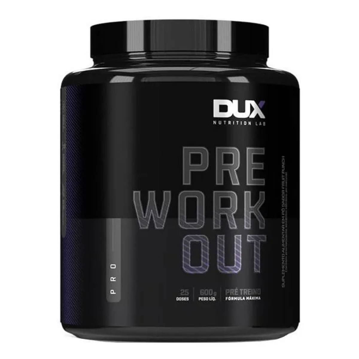 Pre Workout Pro - 600g Frutas Verdes - Dux Nutrition*** Data Venc. 13/12/2023