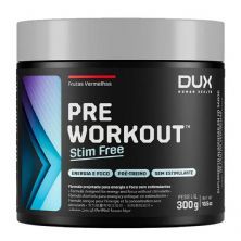 Pre Workout Stim Free - 300g Frutas Vermelhas - Dux Human Health