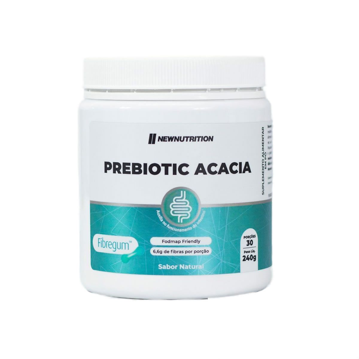 Prebiotic Acacia - 240g Sabor Natural - NewNutrition