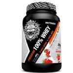 Predator 100% Whey - 900g Morango - Nutrata