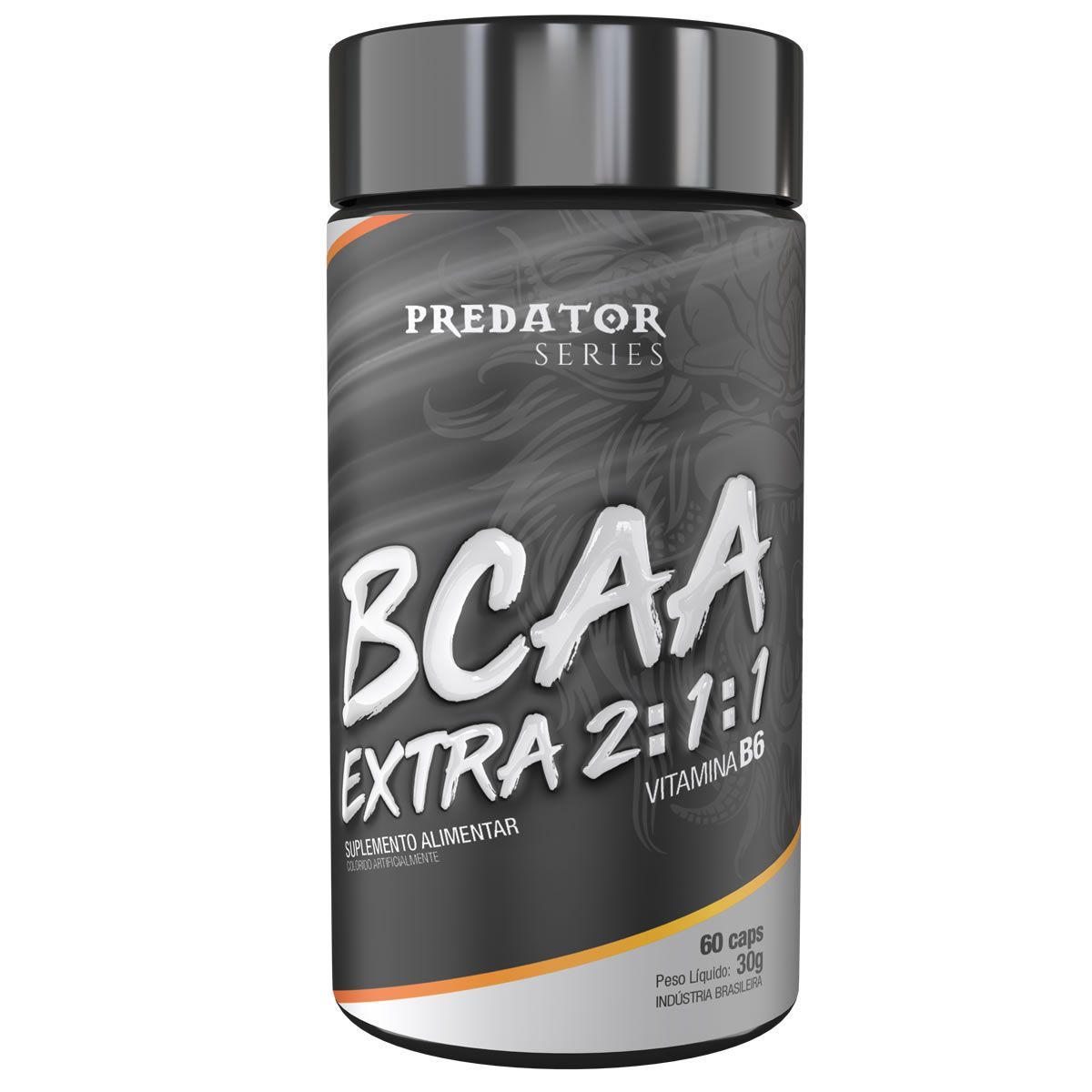 Predator BCAA Extra 2:1:1 - 60 C�psulas - Nutrata*** Data Venc. 30/05/2025