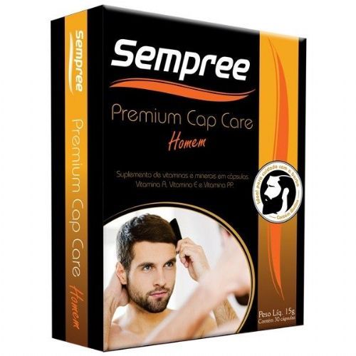 Premium Cap Care Homem - 30 C�psulas - Sempree