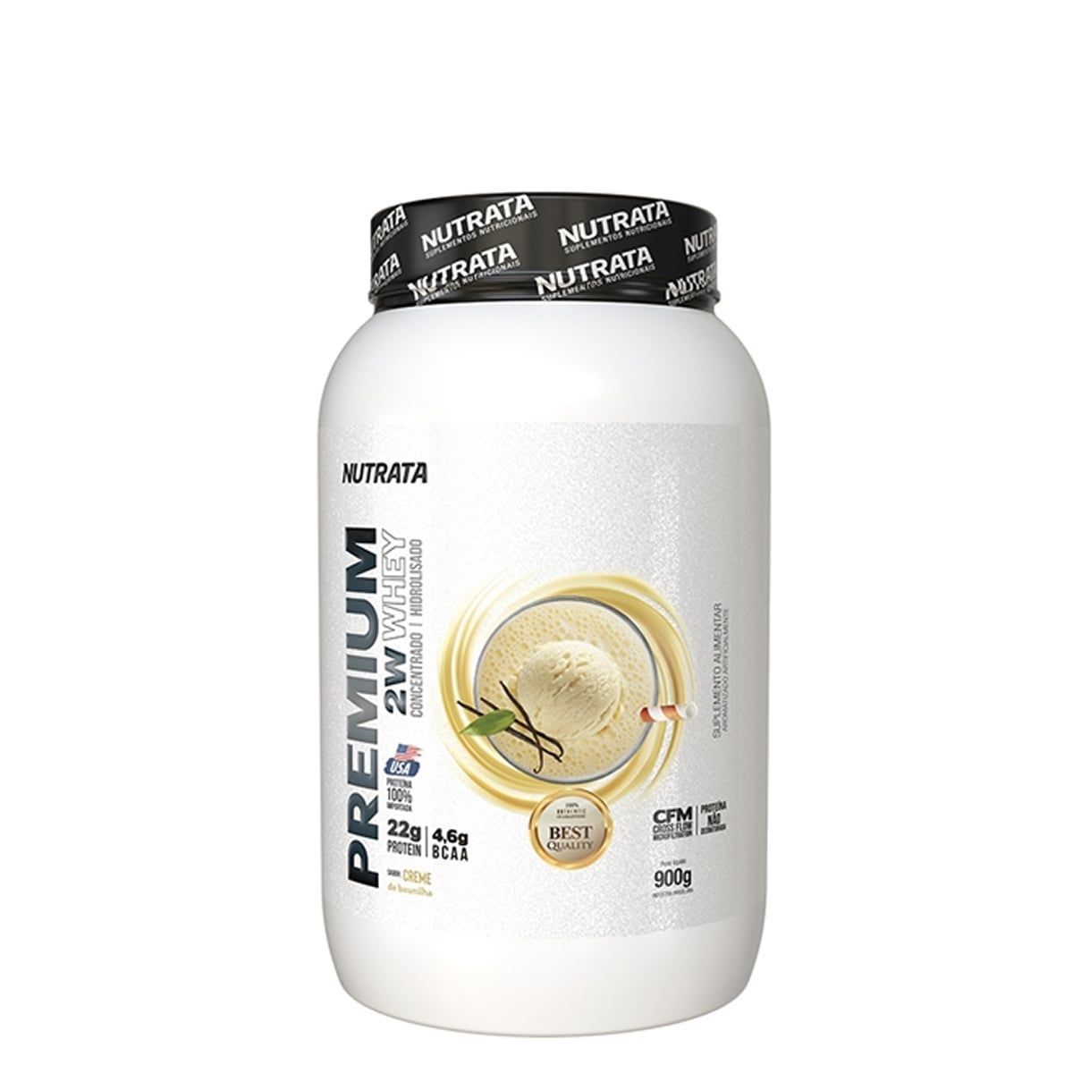 Premium Whey - 900g  Creme De Baunilha - Nutrata