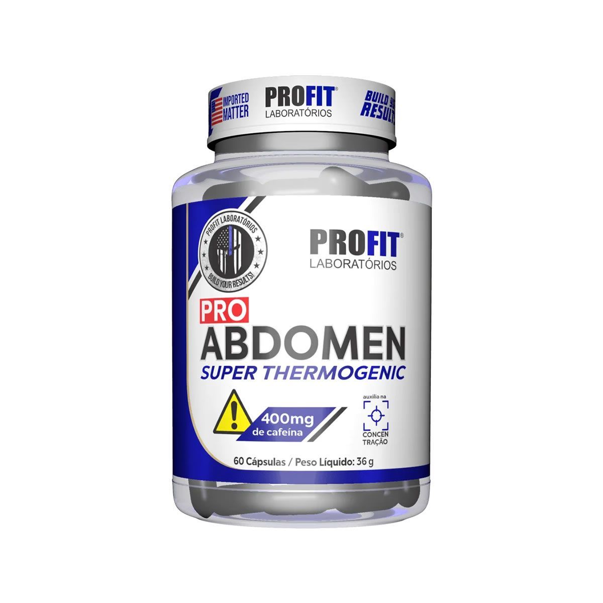Pro Abdomen 400mg - 60 C�psulas - ProFit
